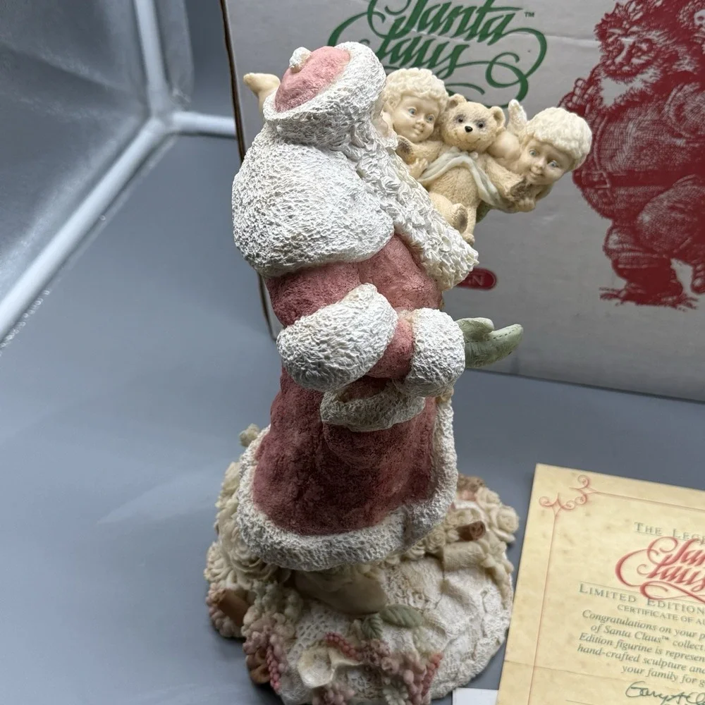 United Design The Legend of Santa Claus Victorian Santa Teddy Suzan Bradford